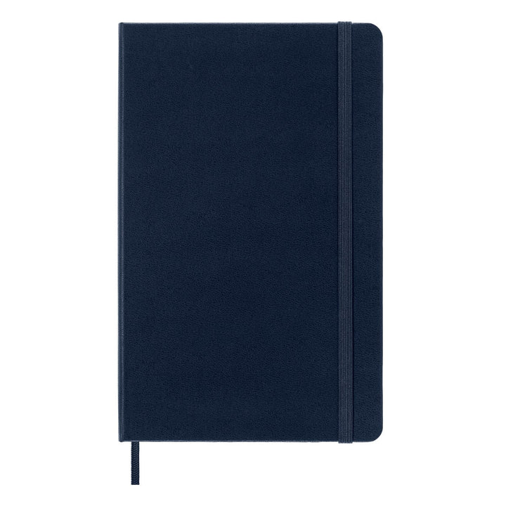 Moleskine Classic Hard Cover Blue Plain Notebook
