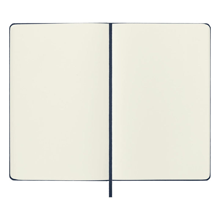 Moleskine Classic Hard Cover Blue Plain Notebook