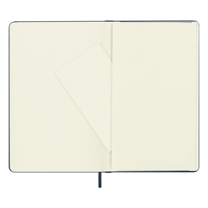 Moleskine Classic Hard Cover Blue Plain Notebook