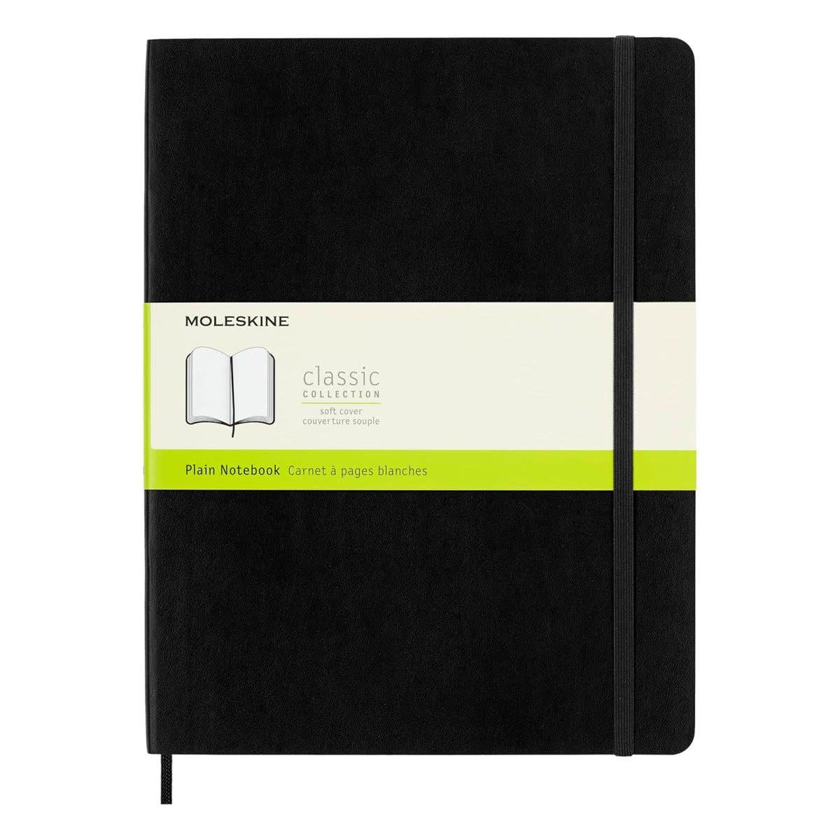Moleskine Classic Soft Cover Plain Notebooks