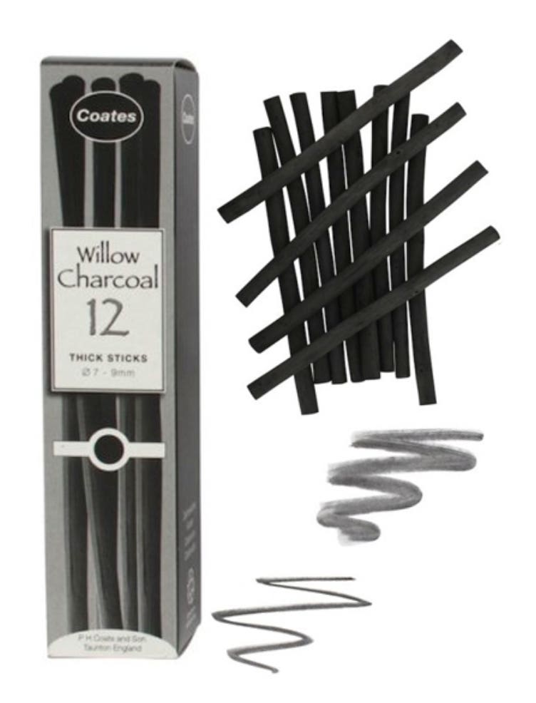 Coates Willow Charcoal Sticks