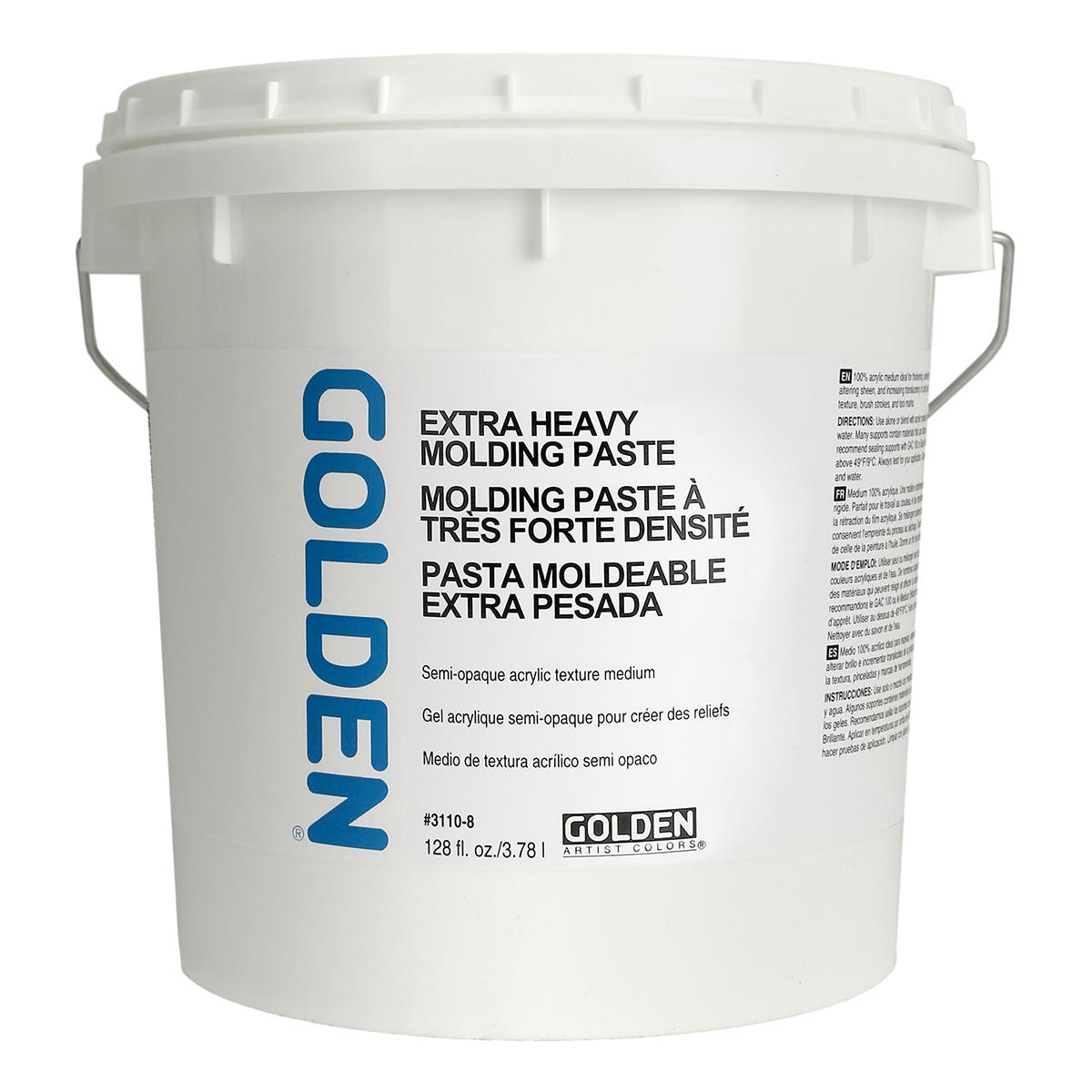 GOLDEN Acrylic Molding Pastes