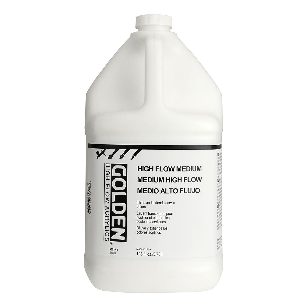 GOLDEN Acrylic Highflow Medium 3.78L