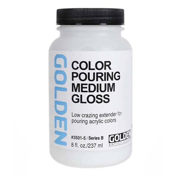 GOLDEN Acrylic Colour Pouring Mediums