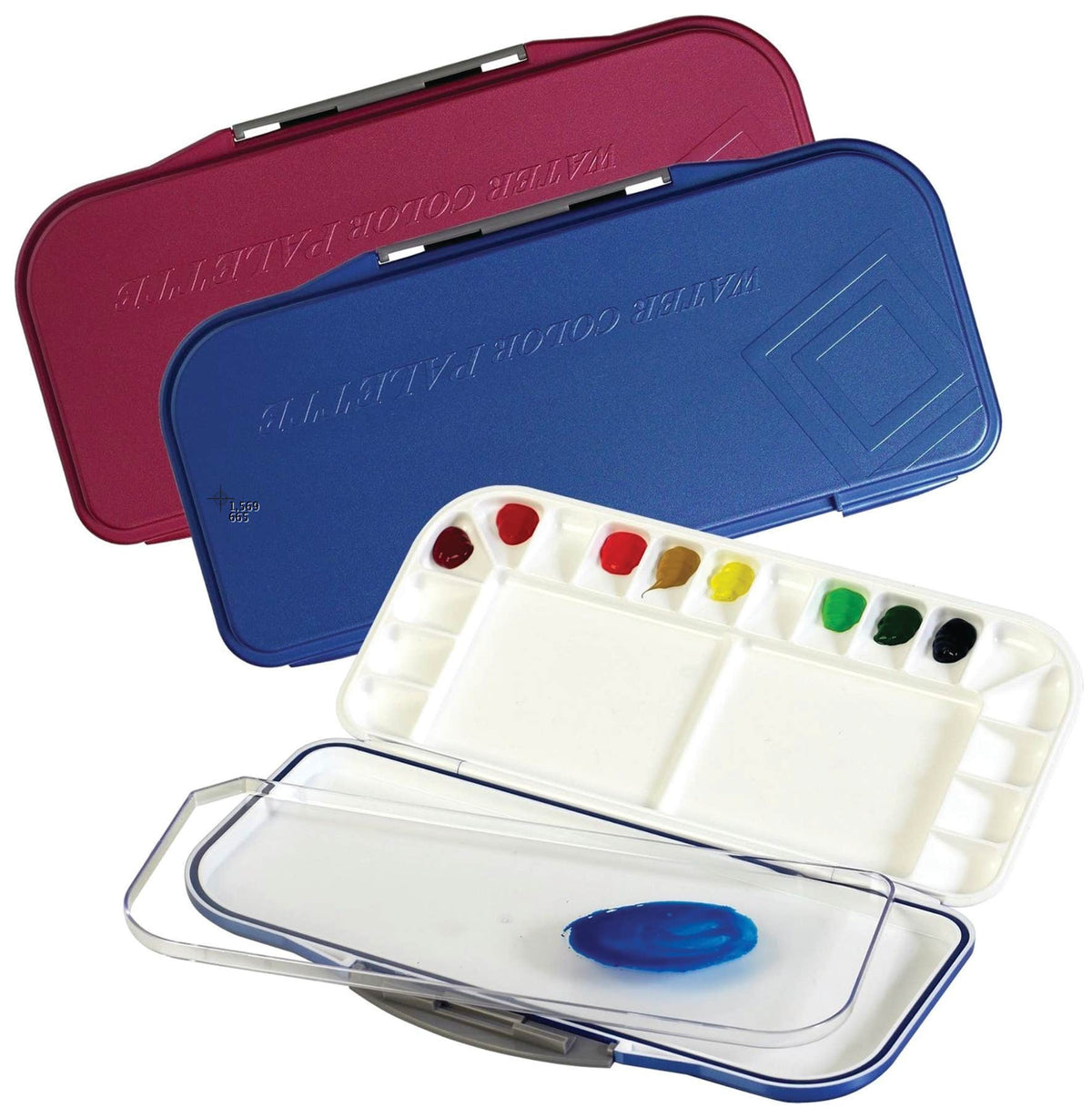 Mijello Fusion Leakproof Watercolour Palettes
