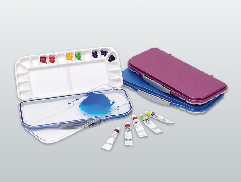 Mijello Fusion Leakproof Watercolour Palettes