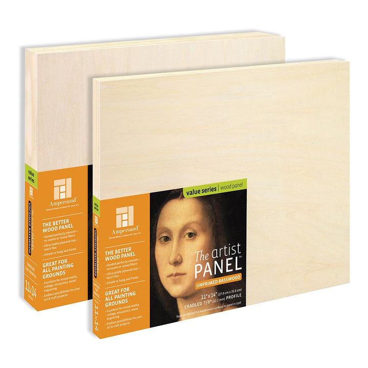 Ampersand Value Series Unprimed Basswood Cradles