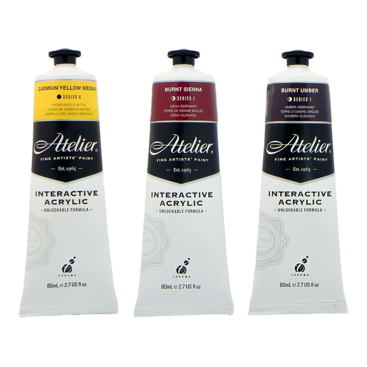 Atelier Interactive Artists' Acrylic Paints 80ml
