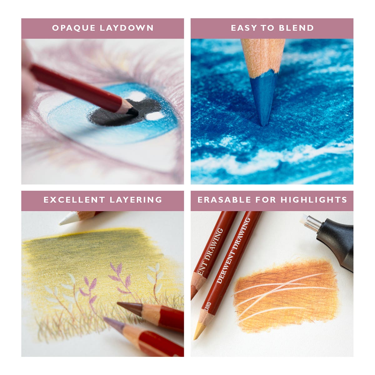 Derwent Drawing Pencil Tin Sets