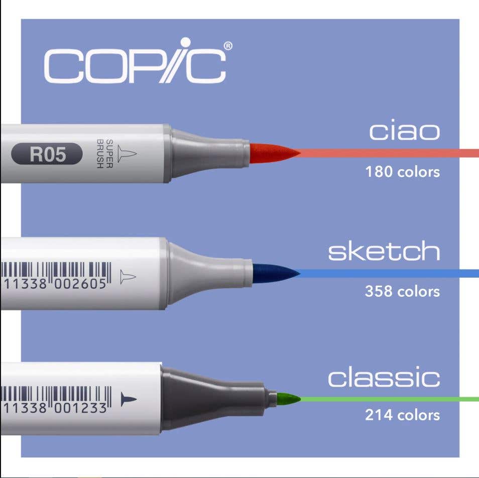 Copic Classic Markers