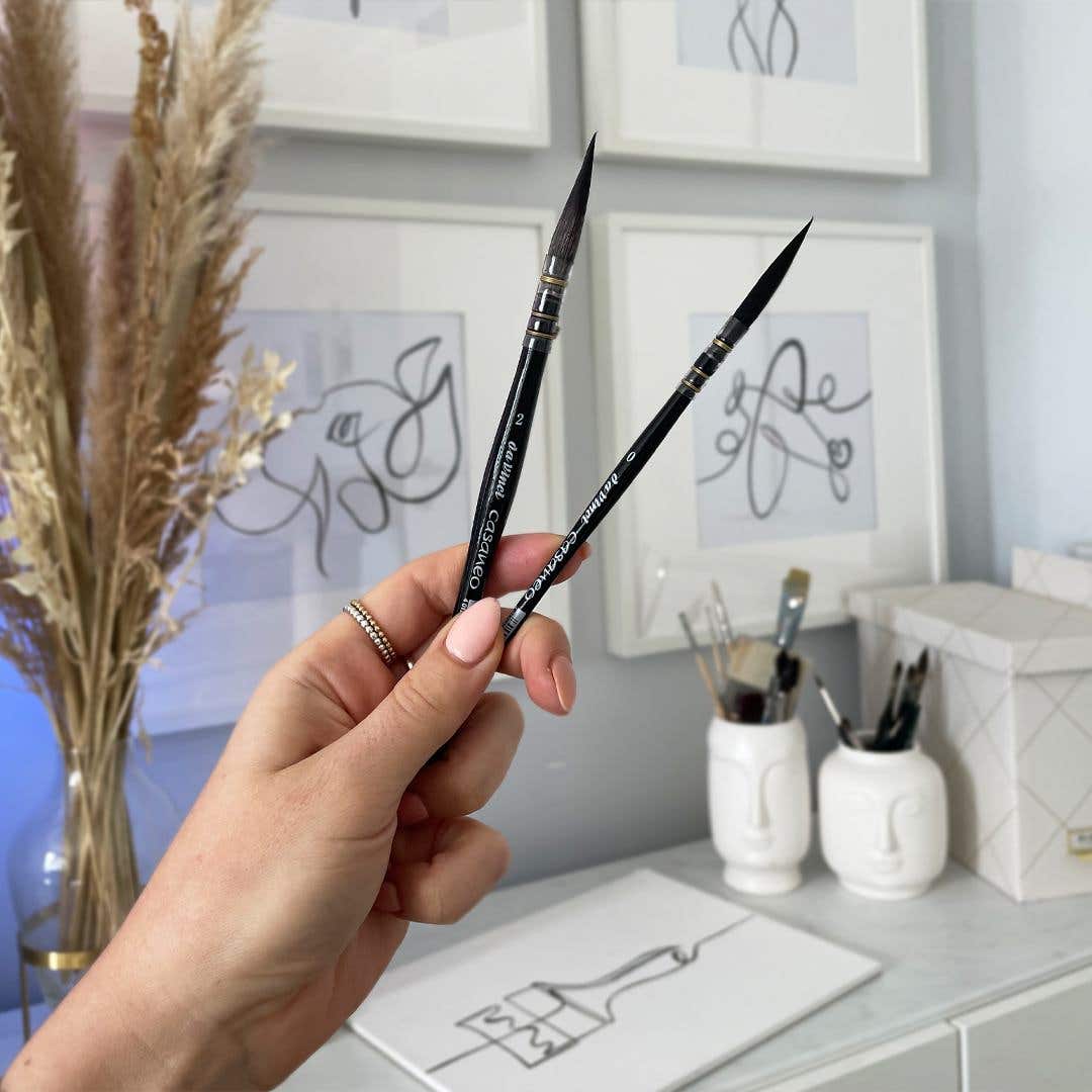 Da Vinci Casaneo 490 Synthetic Long Round Brushes