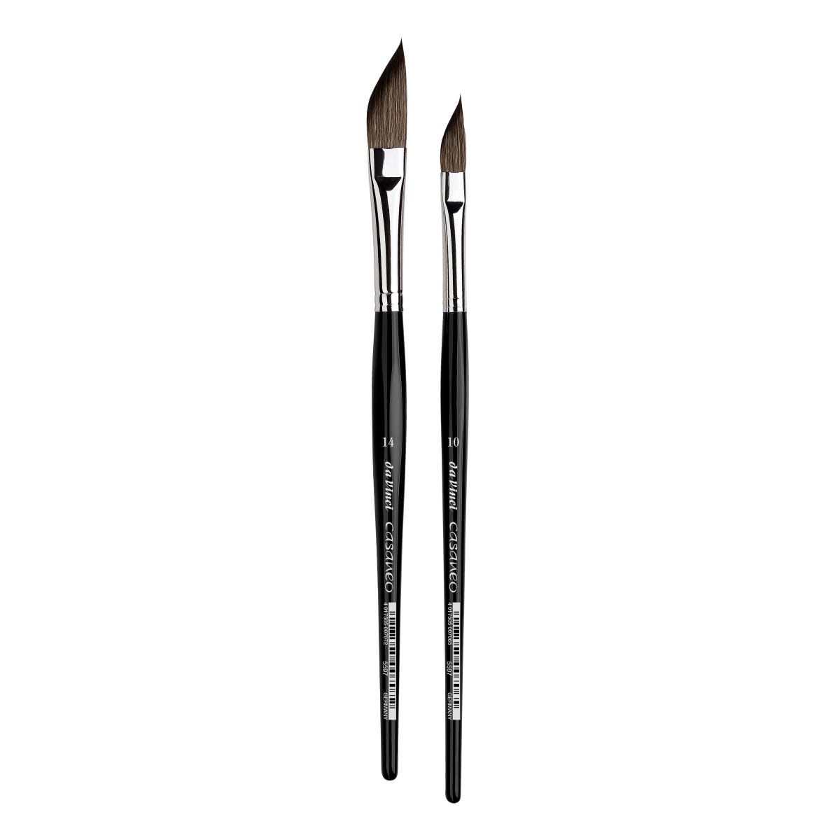 Da Vinci Casaneo 5597 Synthetic Angle Brushes