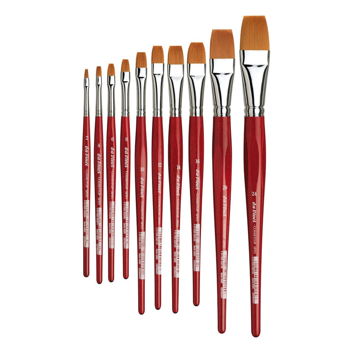 Da Vinci Cosmotop Spin 5880 Synthetic Flat Brushes