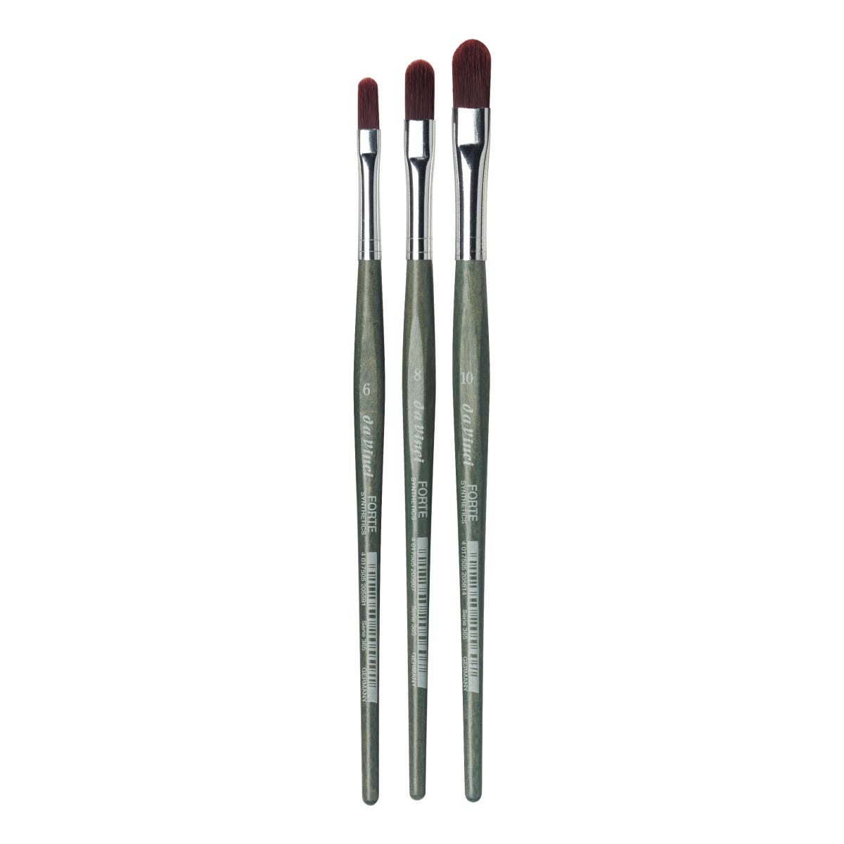 Da Vinci Forte 365 Synthetic Filbert Brushes