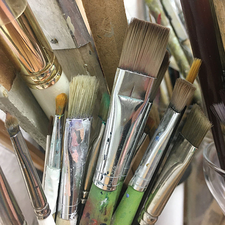 Da Vinci Fit 374 Synthetic Flat Brushes