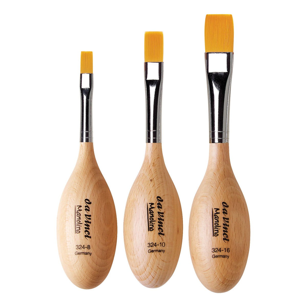 Da Vinci Manolino 324 Synthetic Flat Brushes