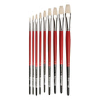Da Vinci Maestro2 7023 Hog Long Flat Brushes