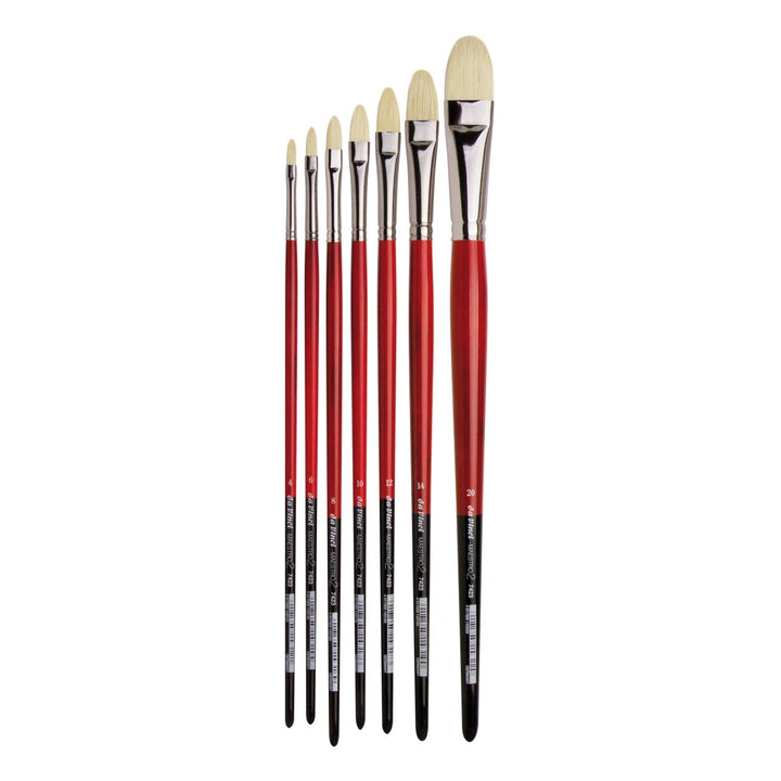 Da Vinci Maestro2 7423 Hog Filbert Brushes