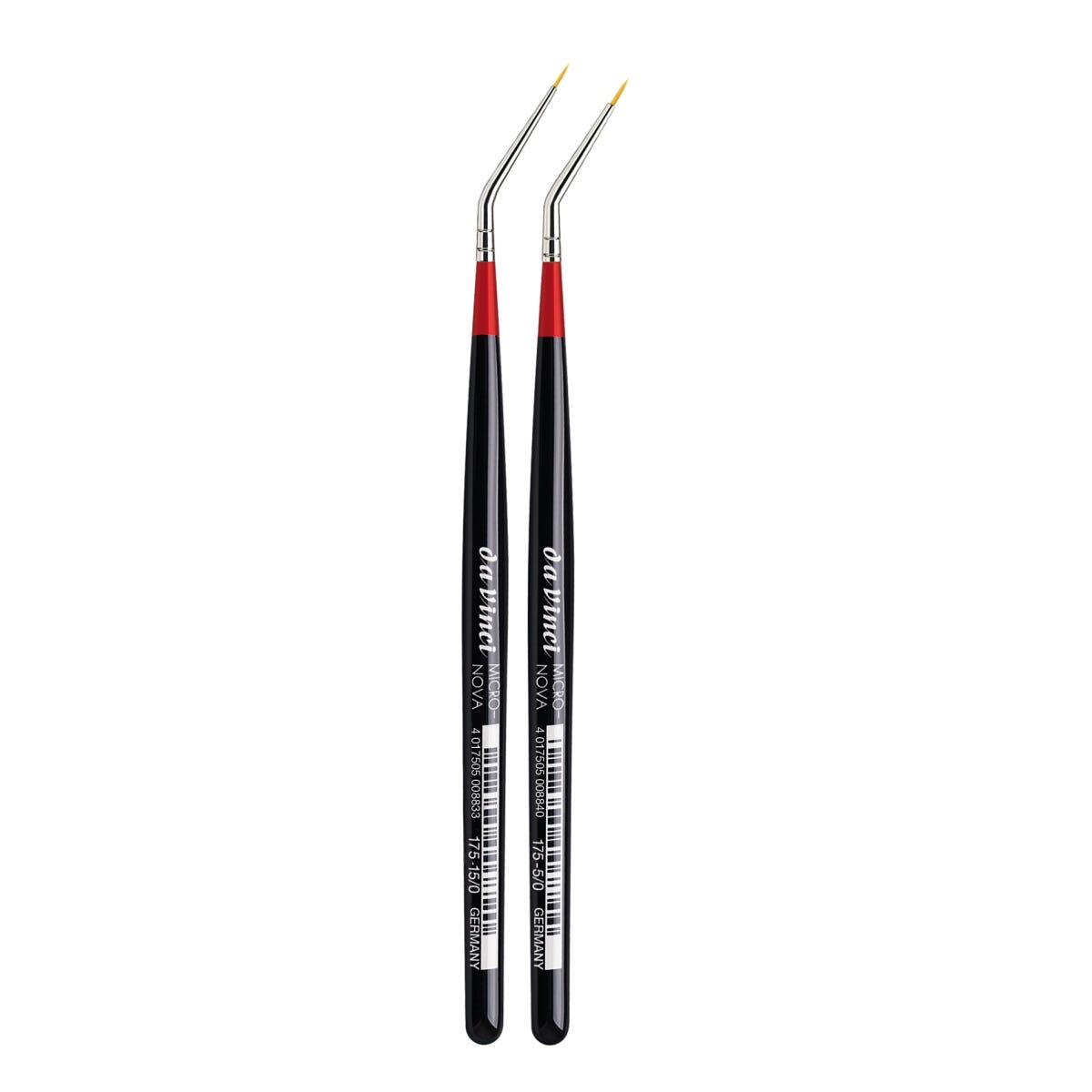 Da Vinci Micro Nova 175 Golden Synthetic Angled Brushes