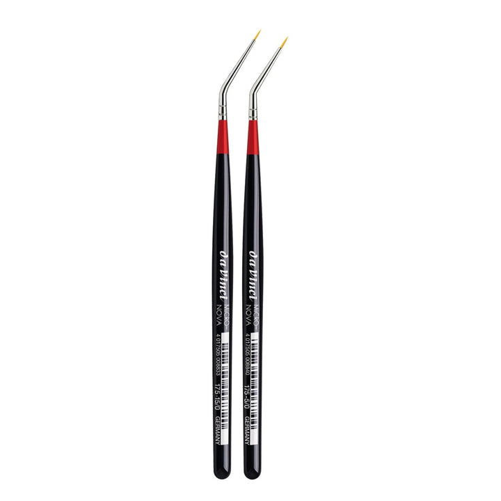Da Vinci Micro Nova 175 Golden Synthetic Angled Brushes