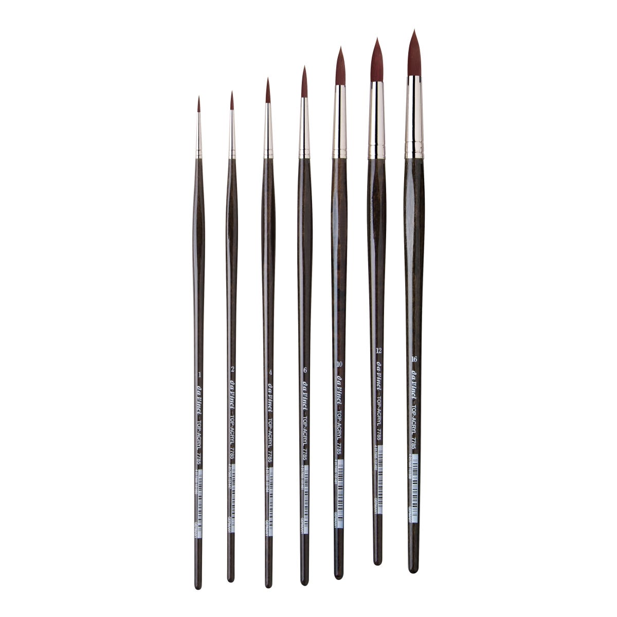 Da Vinci Top Acryl 7785 Synthetic Round Brushes