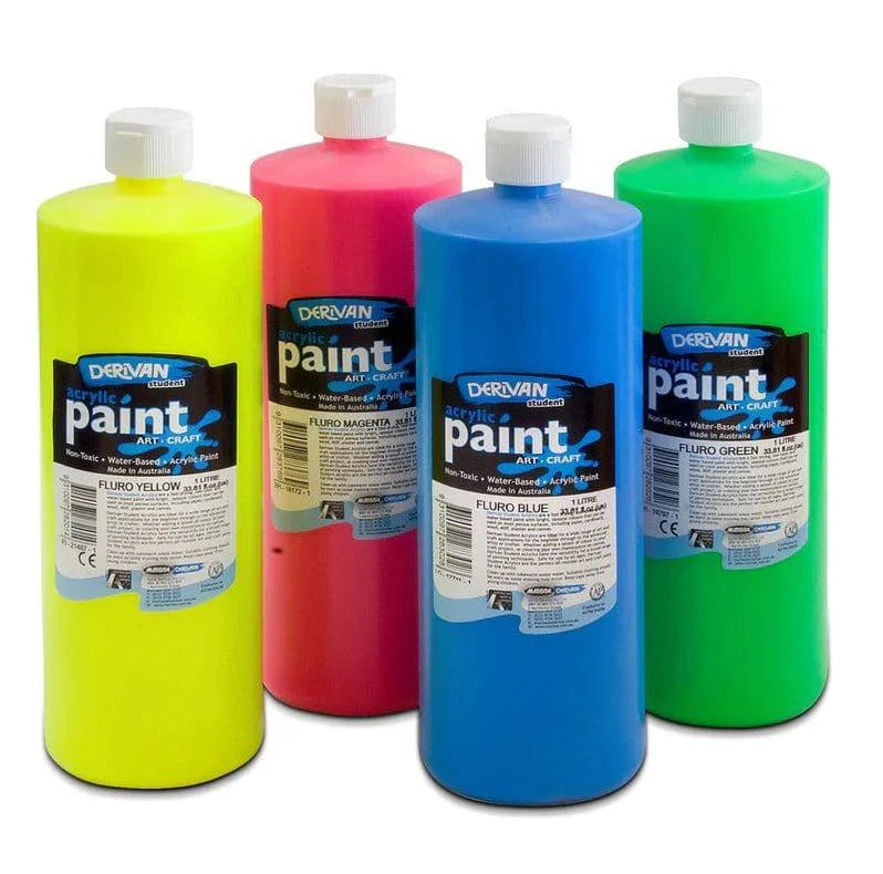 Derivan Student Acrylic Paints 1 Litre