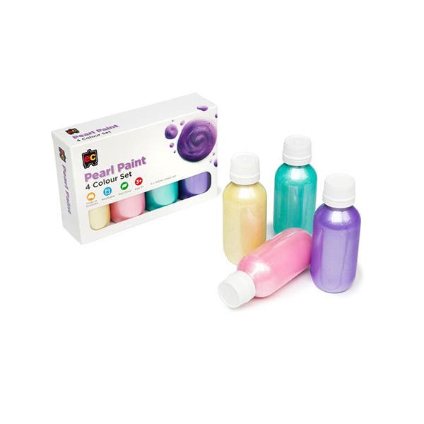 EC Pearl Paint Set 4 100ml