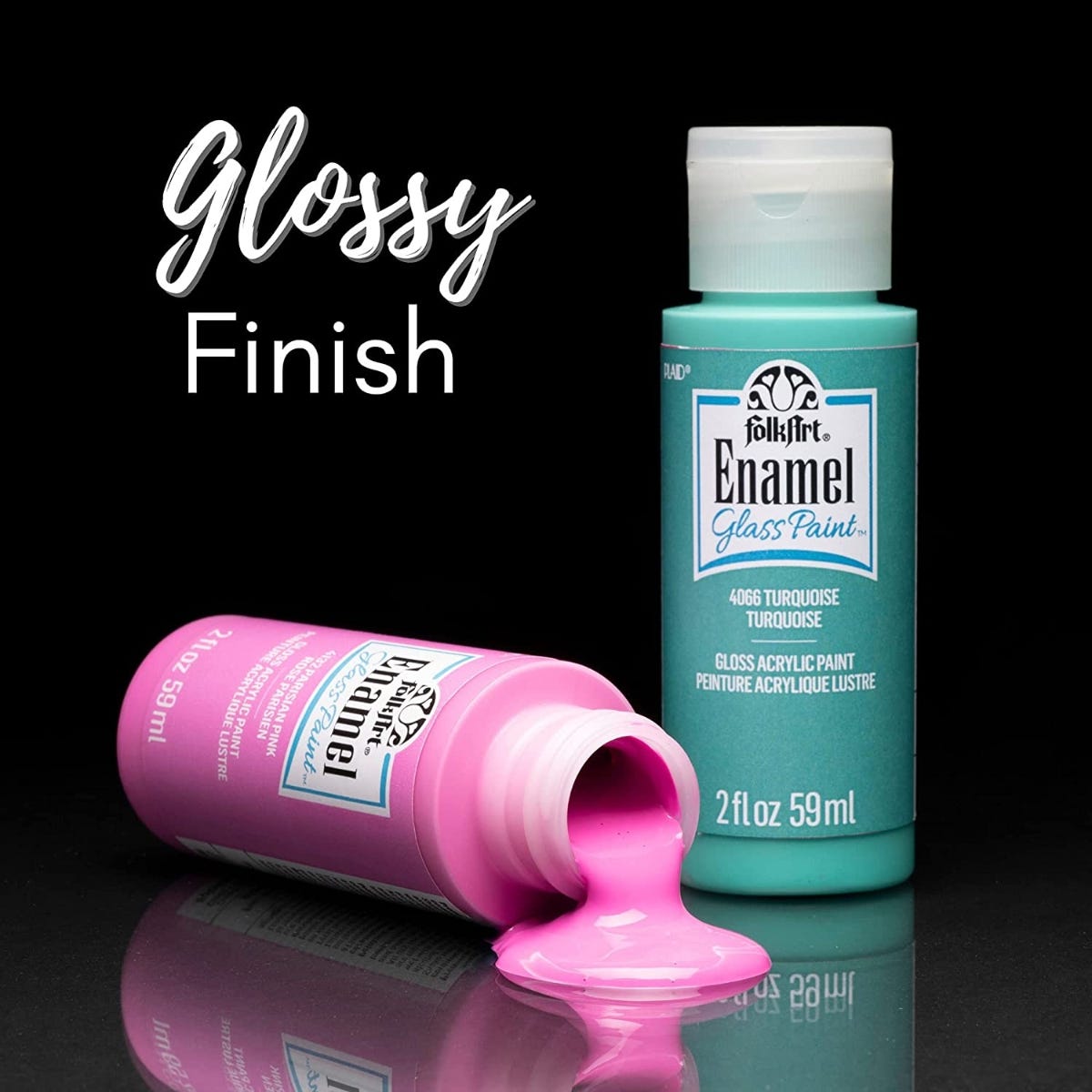 FolkArt Enamel Glass Paints 59ml