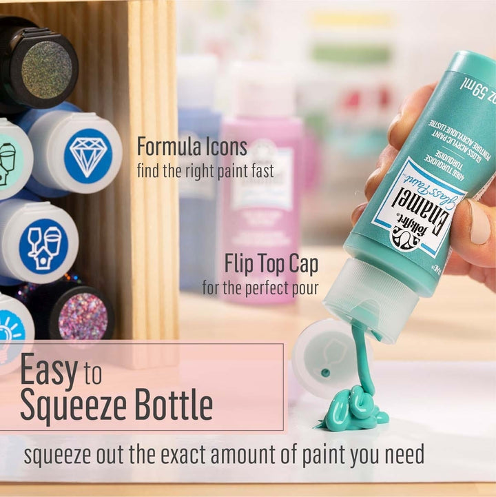 FolkArt Enamel Glass Paints 59ml