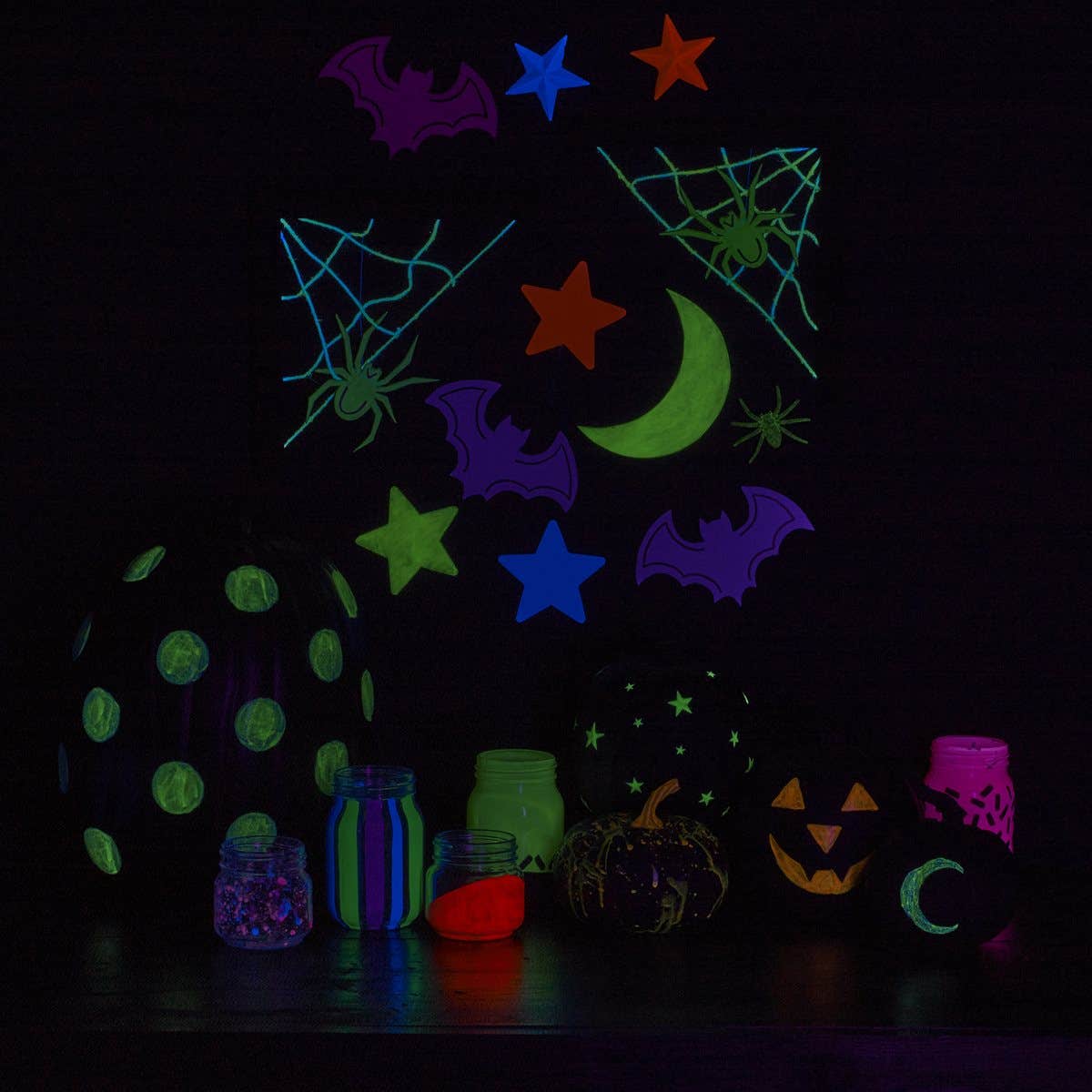 FolkArt Glow In The Dark Acrylic Paints 59ml