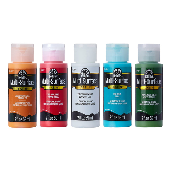 FolkArt Multi-Surface Satin Acrylic Paints 59ml