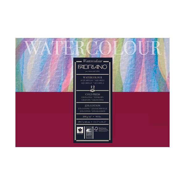 Fabriano Studio Watercolour Pads