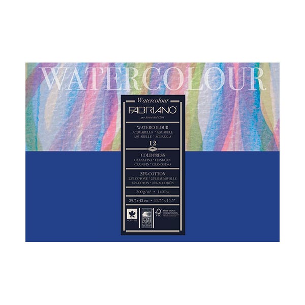 Fabriano Studio Watercolour Pads