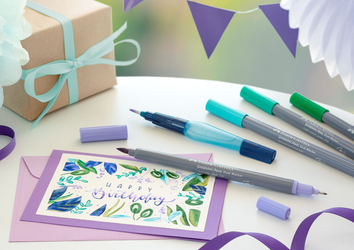 Faber-Castell Goldfaber Aqua Dual Markers