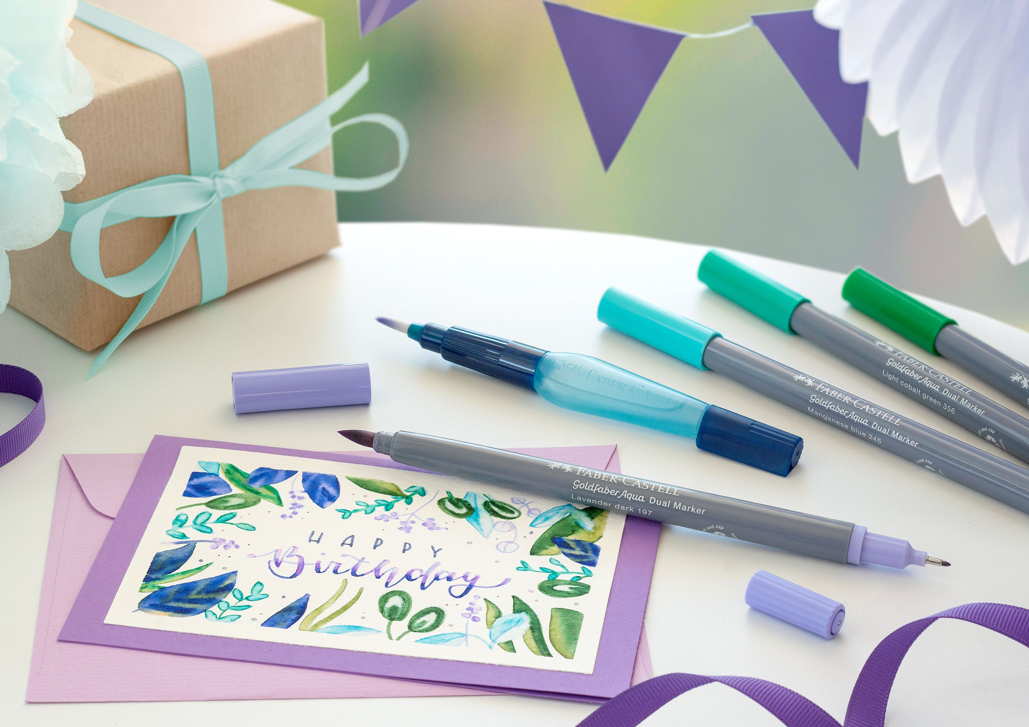 Faber-Castell Goldfaber Aqua Dual Markers