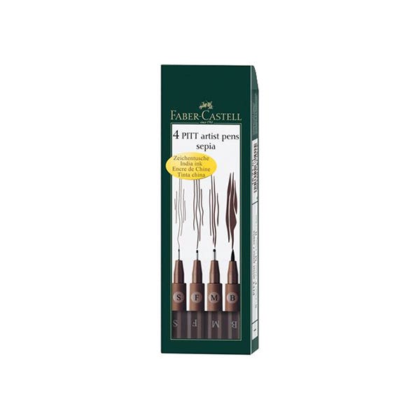 Faber-Castell Pitt Artist Assorted Pen Sets