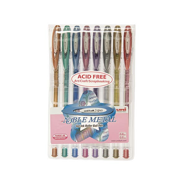 Uni-Ball Signo Noble Metallic Gen Pen Set