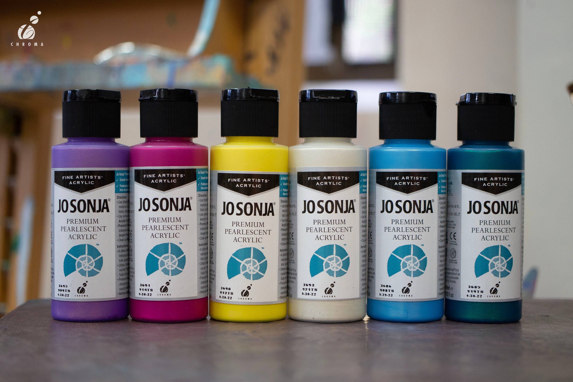 Jo Sonja's Artist Acrylic Paint Pearlescent Colours 60ml