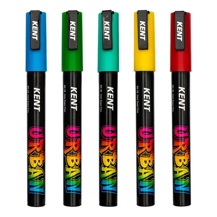Kent Urban Paint Markers 1mm Nib