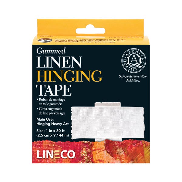 Lineco Gummed Linen Hinging Tape