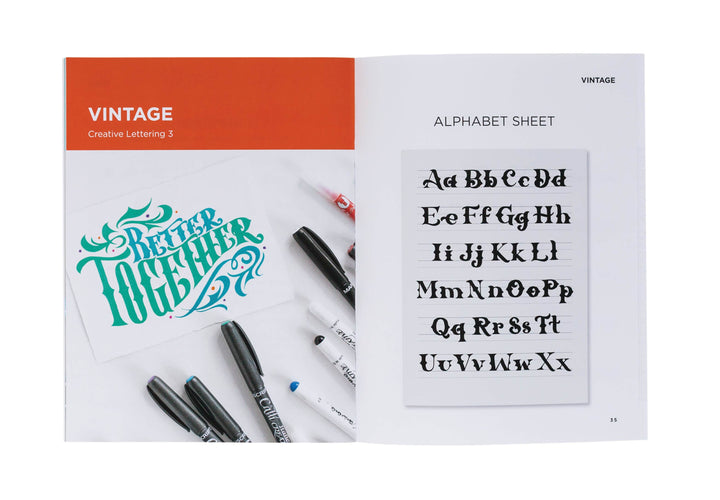 Manuscript Class Teach Yourself Lettering Kit
