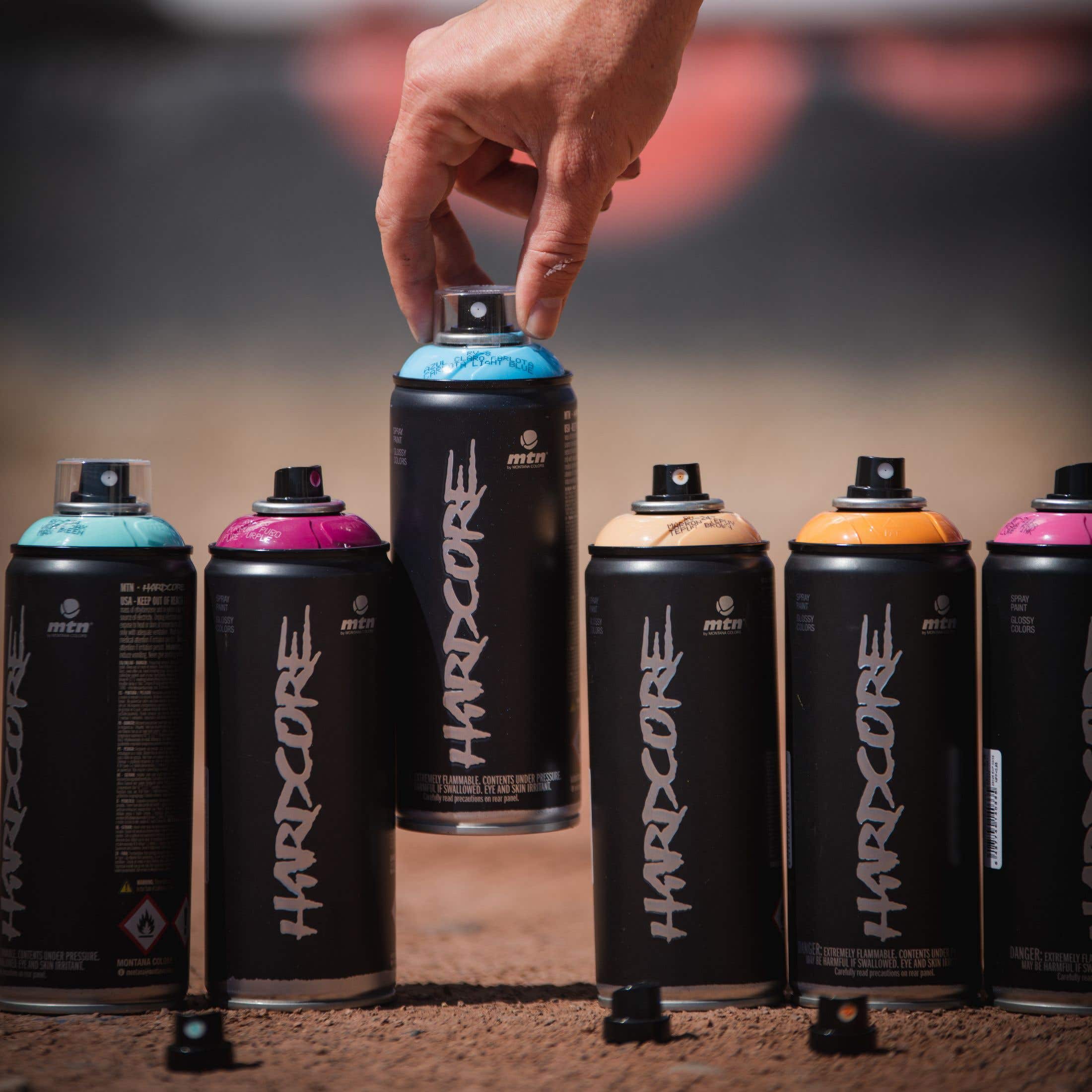 MTN Hardcore Spray Paints 400ml