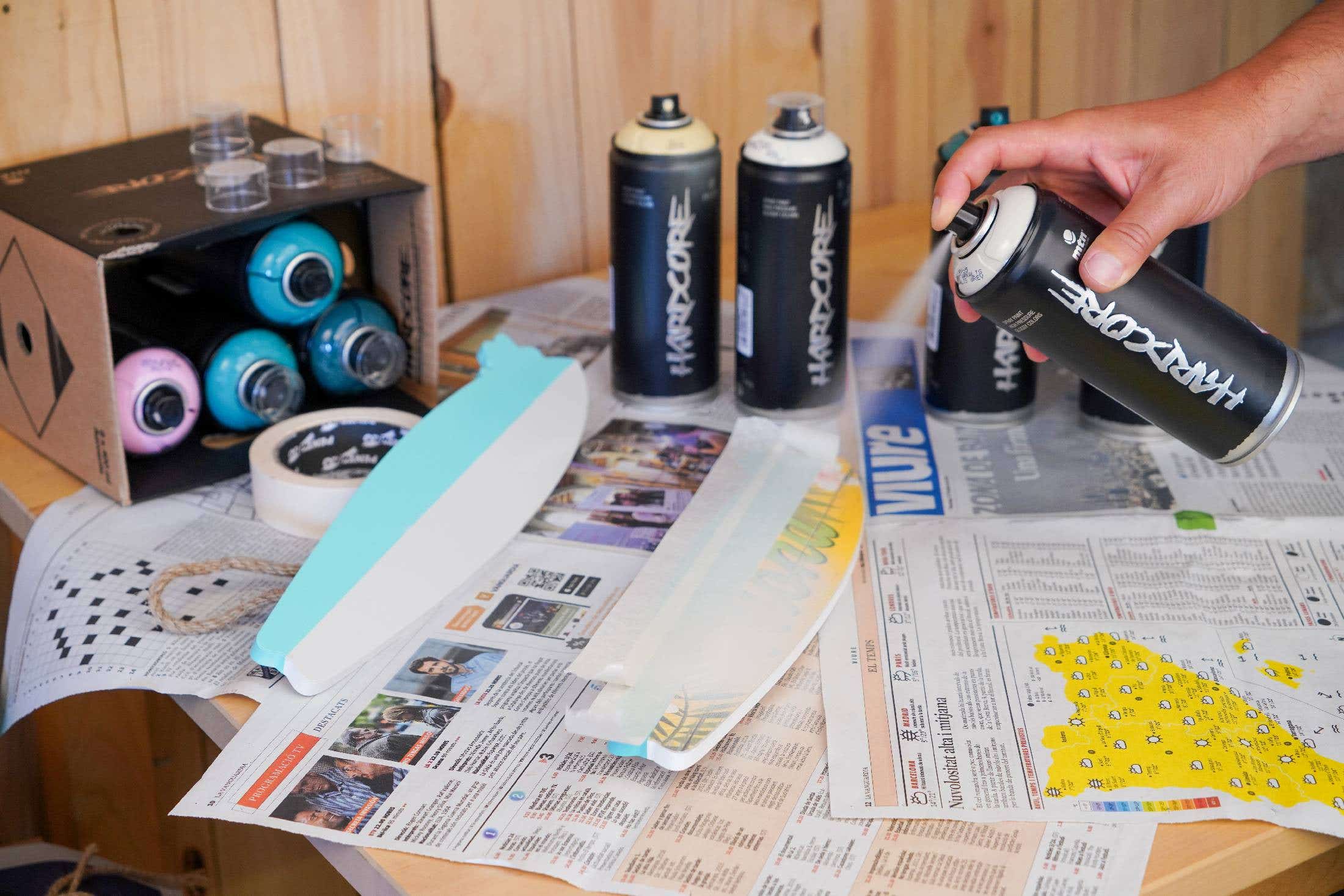 MTN Hardcore Spray Paints 400ml