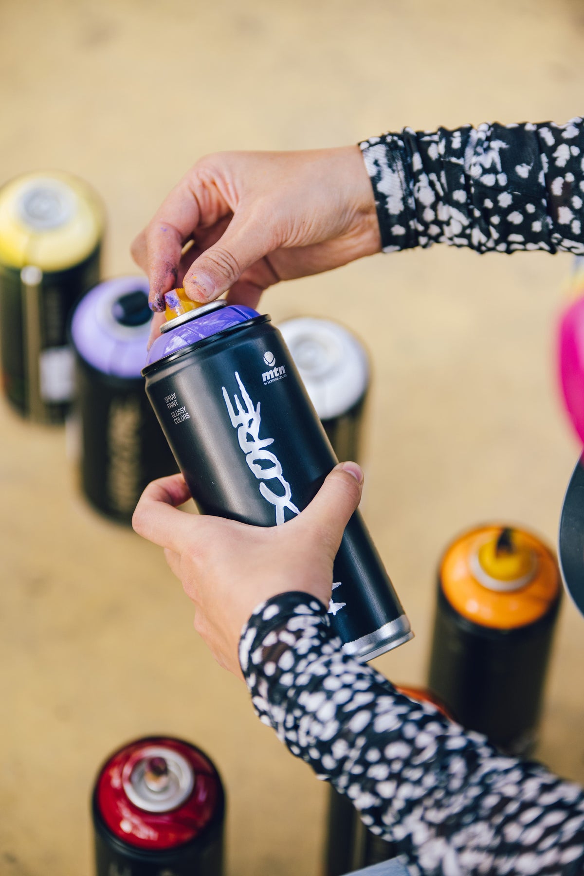 MTN Hardcore Spray Paints 400ml