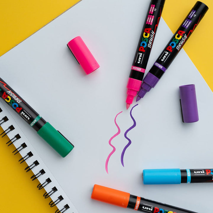 Posca Markers Medium Brush (PC-5BR)