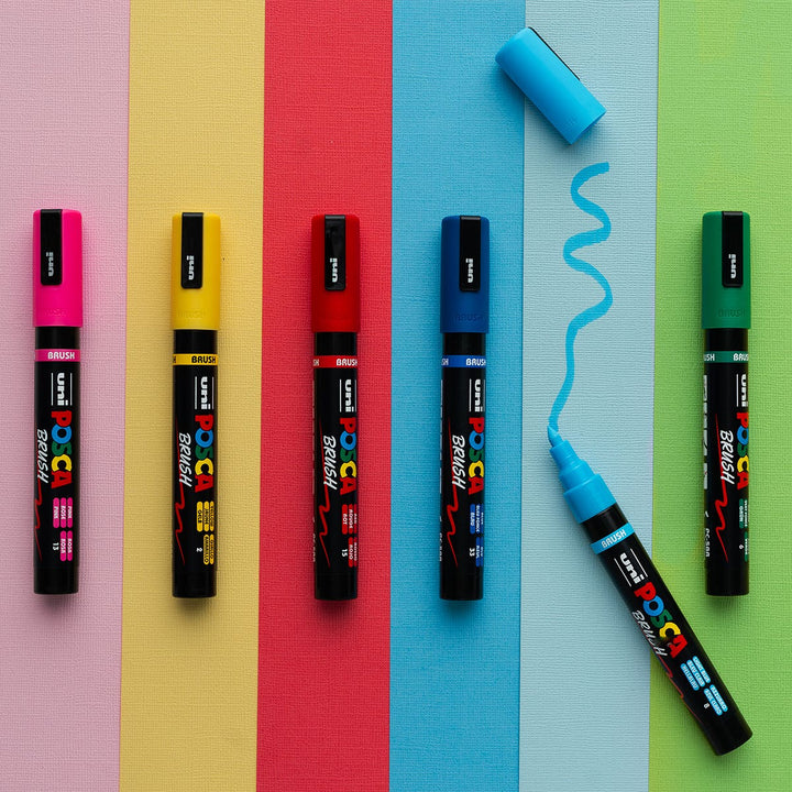 Posca Markers Medium Brush (PC-5BR)