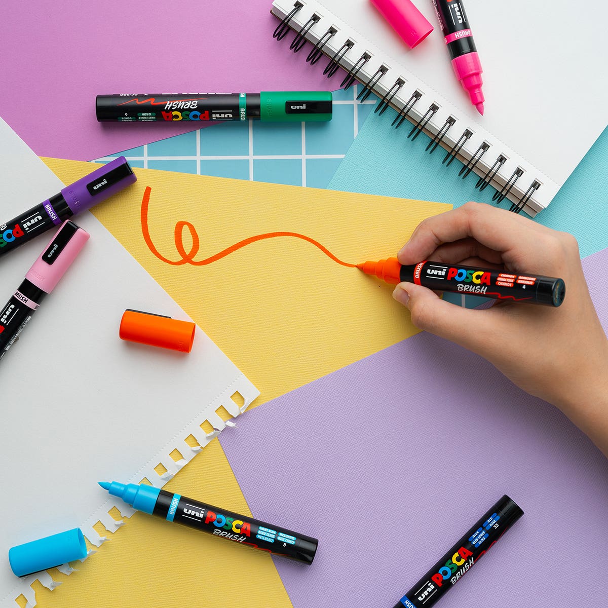 Posca Markers Medium Brush (PC-5BR)