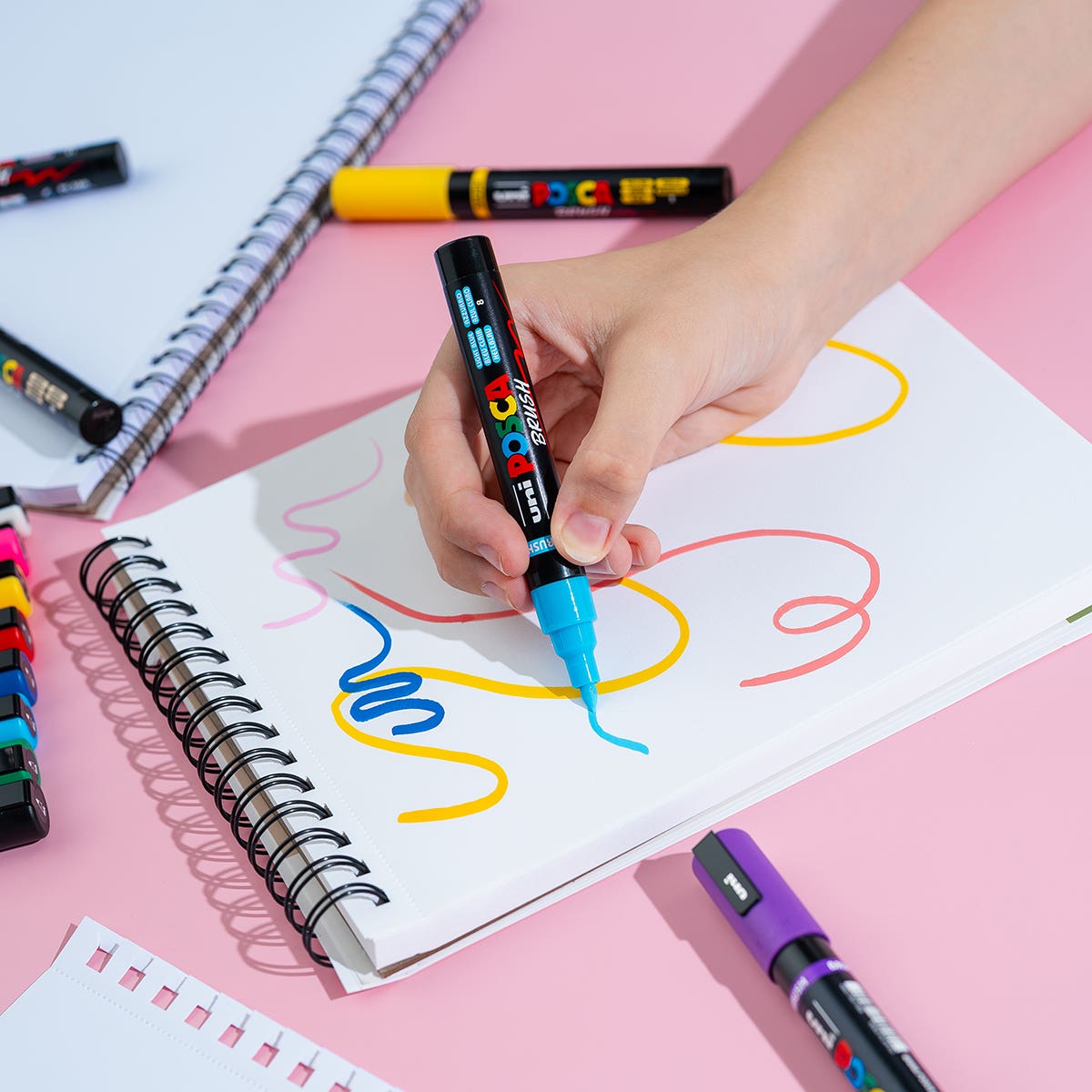 Posca Markers Medium Brush (PC-5BR)