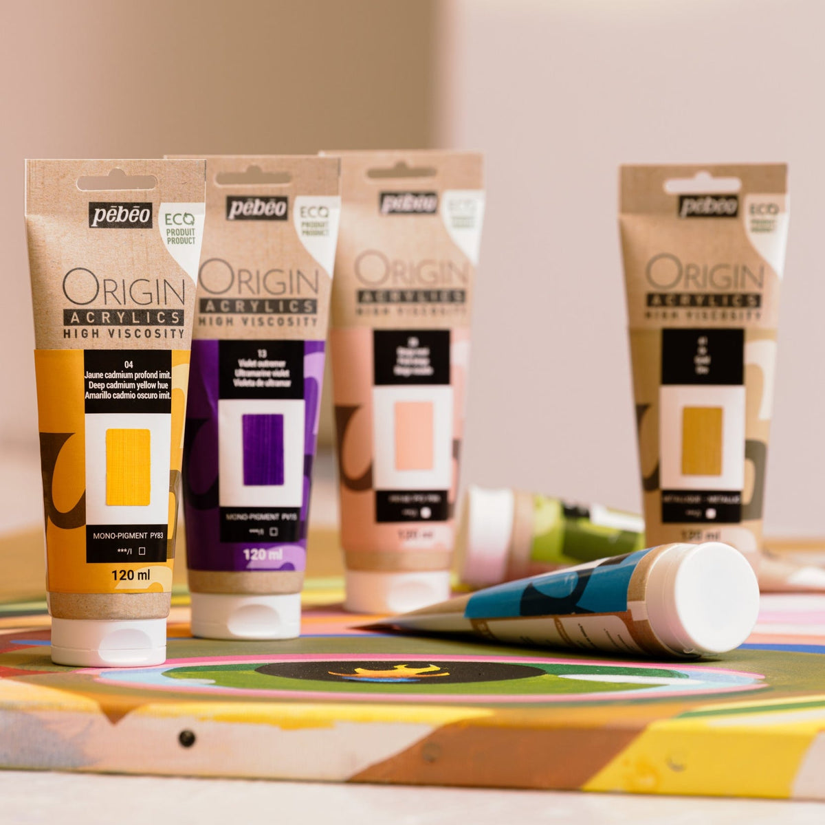 Pebeo Origin Acrylic Paints 120ml