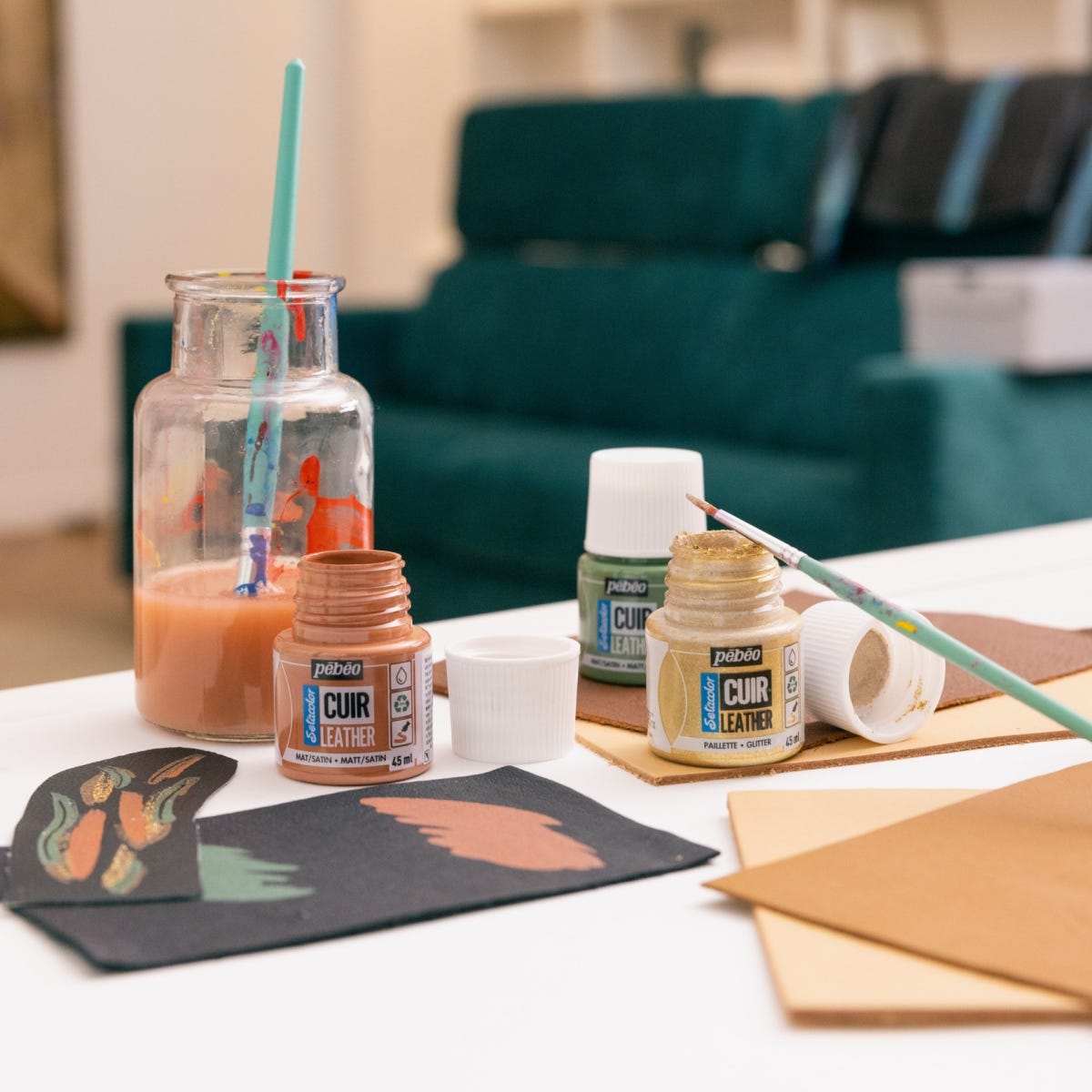 Pebeo Setacolor Leather Paints 45ml